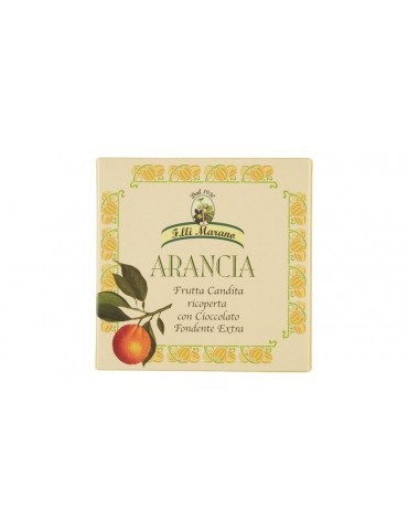 Arancia Candita Marano Ricoperto con Cioccolato Fondente 250 g.
