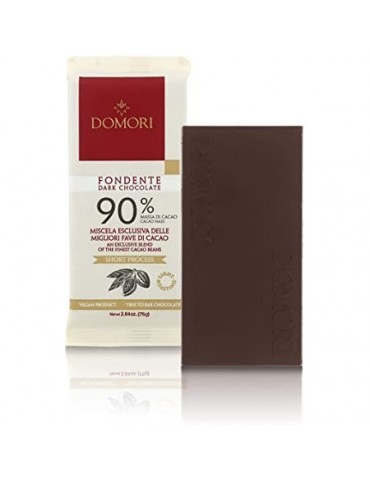 Tavoletta Domori 90 % Cacao - 75 gr.