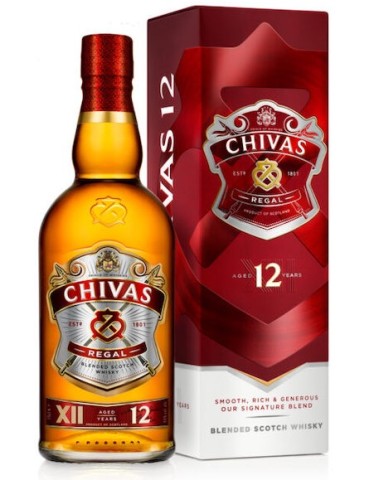 Whisky Chivas Regal 12 anni - 0,70 lt.