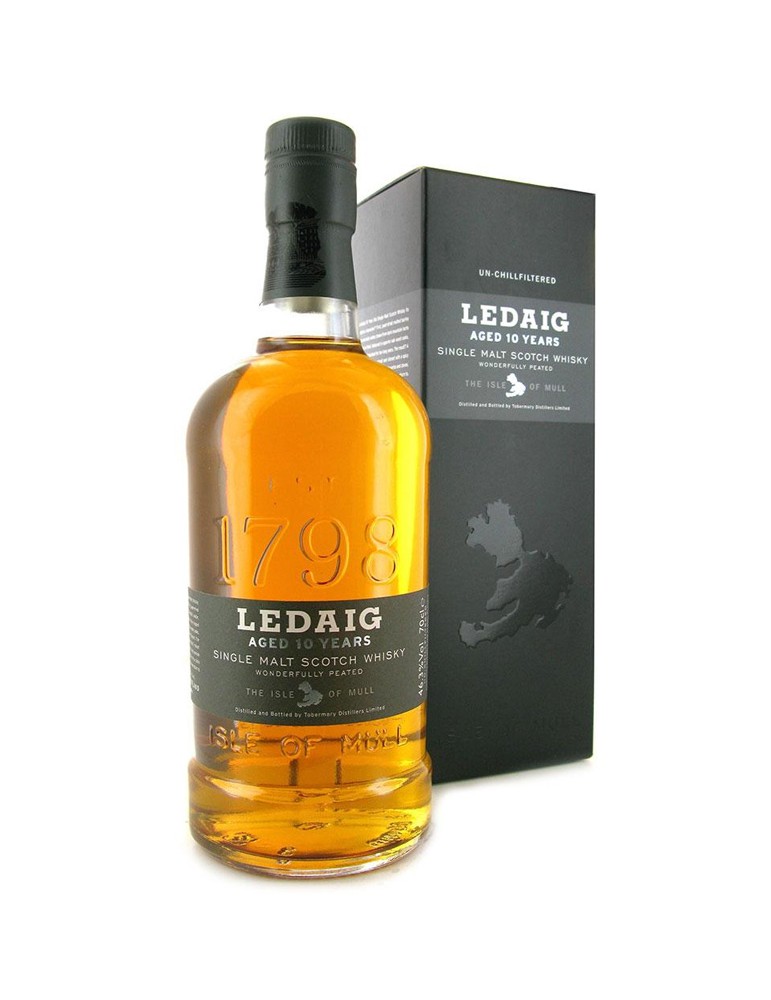 Whisky Ledaig 10 Anni ( Torbato) - 0,70 lt. ( NON DISPONIBILE ) - L