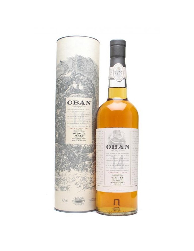 Whisky Oban 14 Anni ( Torbato)- 0,70 lt. ( NON DISPONIBILE ) - Oban