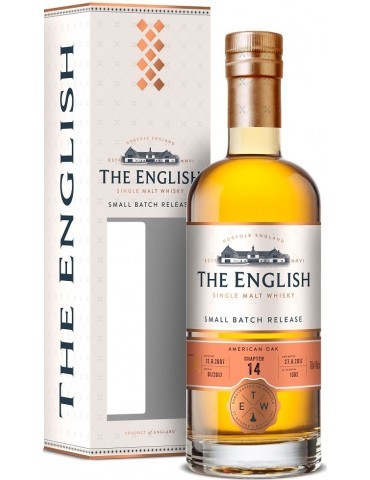 Whisky The English Chapter 14 American Oak Cask Matured   0,70 lt.