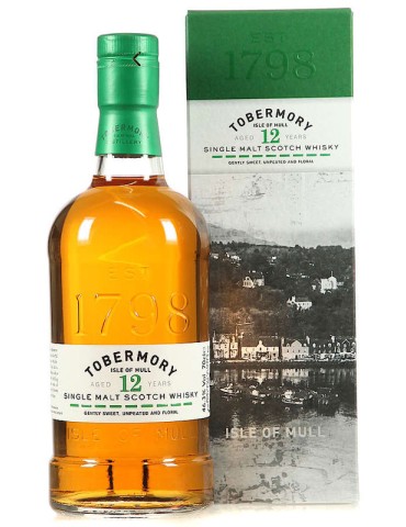 Whisky Tobermory 12 Anni   0,70 lt.