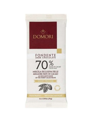 Tavoletta Domori 70 % Cacao - 75 gr.