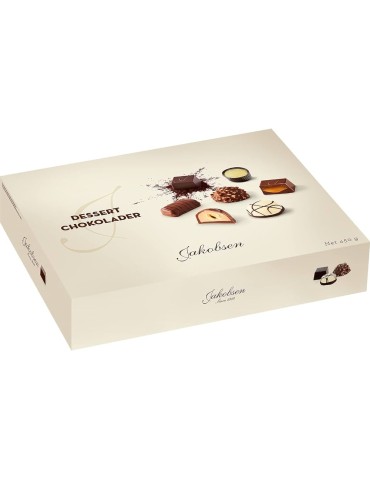 Scatola Cioccolatini Jakobsen Praline Dessert Assortiti - 300 g.