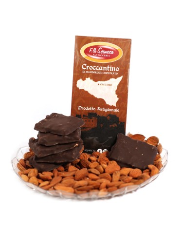 Croccantini Mandorle e Cioccolato Fratelli Scimeca Busta 100 g