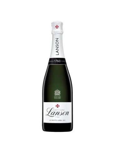 Champagne Lanson White Label Sec - 0,75 lt ( Demi Sec )