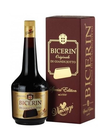 Bicerin Vincenzi (Liquore al Giandujotto) - 0,70 lt.