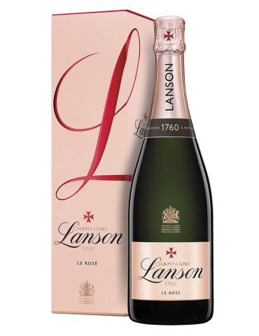 Champagne Lanson Rosè Label Brut Rosè - 0,75 lt.