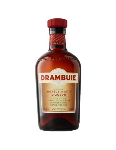 Drambuie The Unique Blend of Aged Scotch Whisky,Spices and Heather Honey - 0,70 lt.