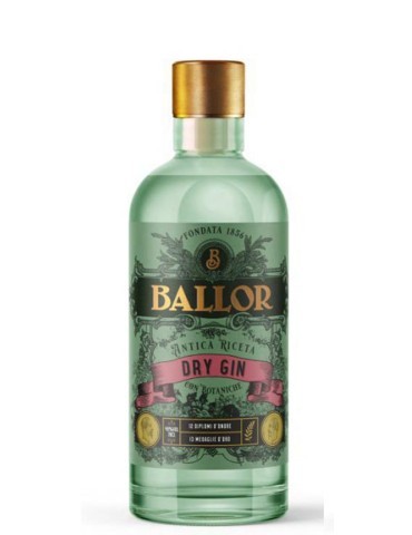 Gin Ballor Bonollo Dry Gin - 0,70 lt.