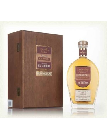 Grappa Tosolini Ex-Sherry Distillery Edition Cassetta Legno - 0,70 lt.